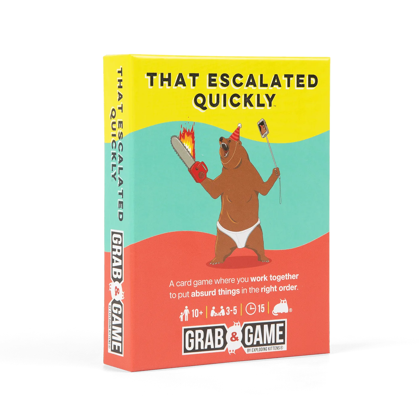 That Escalated Quickly Grab & Game Edition: Přehled párty hry
