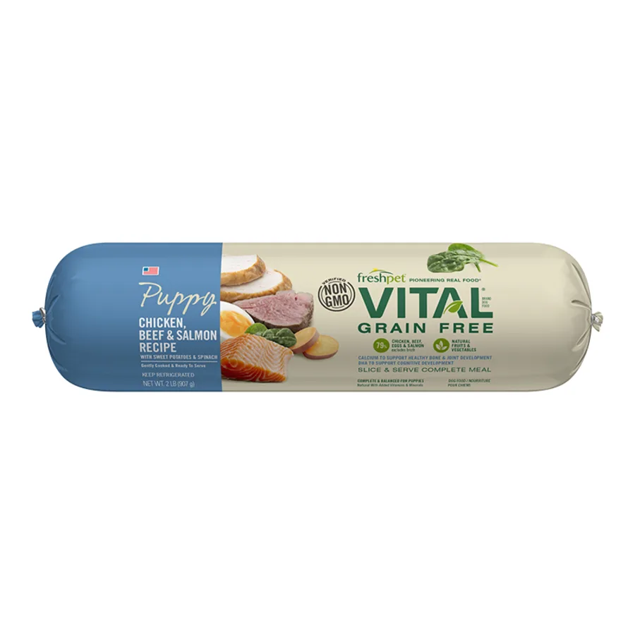 انتقال جروك إلى Freshpet Vital Grain Free Roll