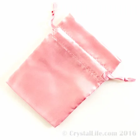 Satin Bag - Rose 3x4