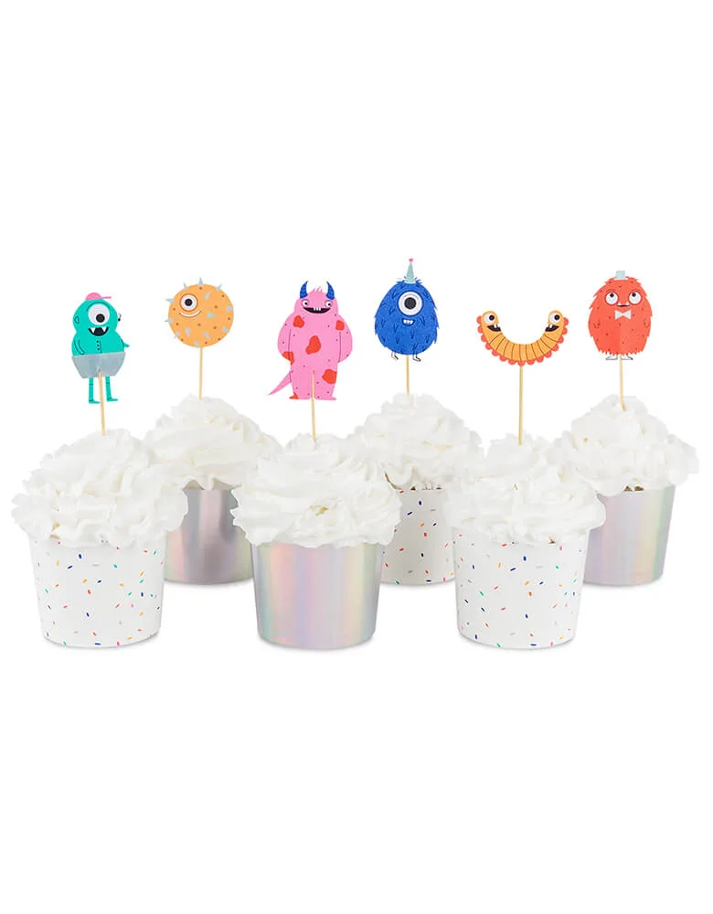 Minecraft Pixel Cupcake Set (Set of 30)
