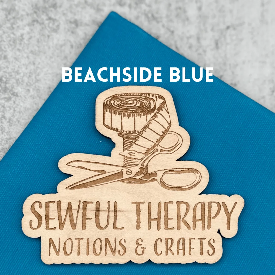 12oz Waxed Canvas Beachside Blue