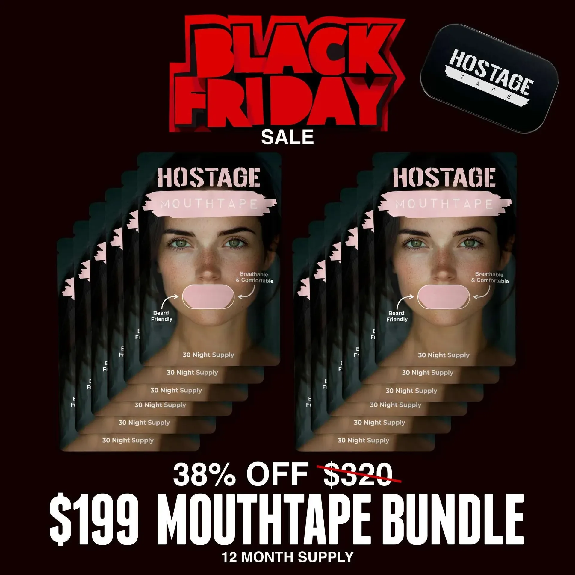 Hostage Mouth Tape Year - Women's