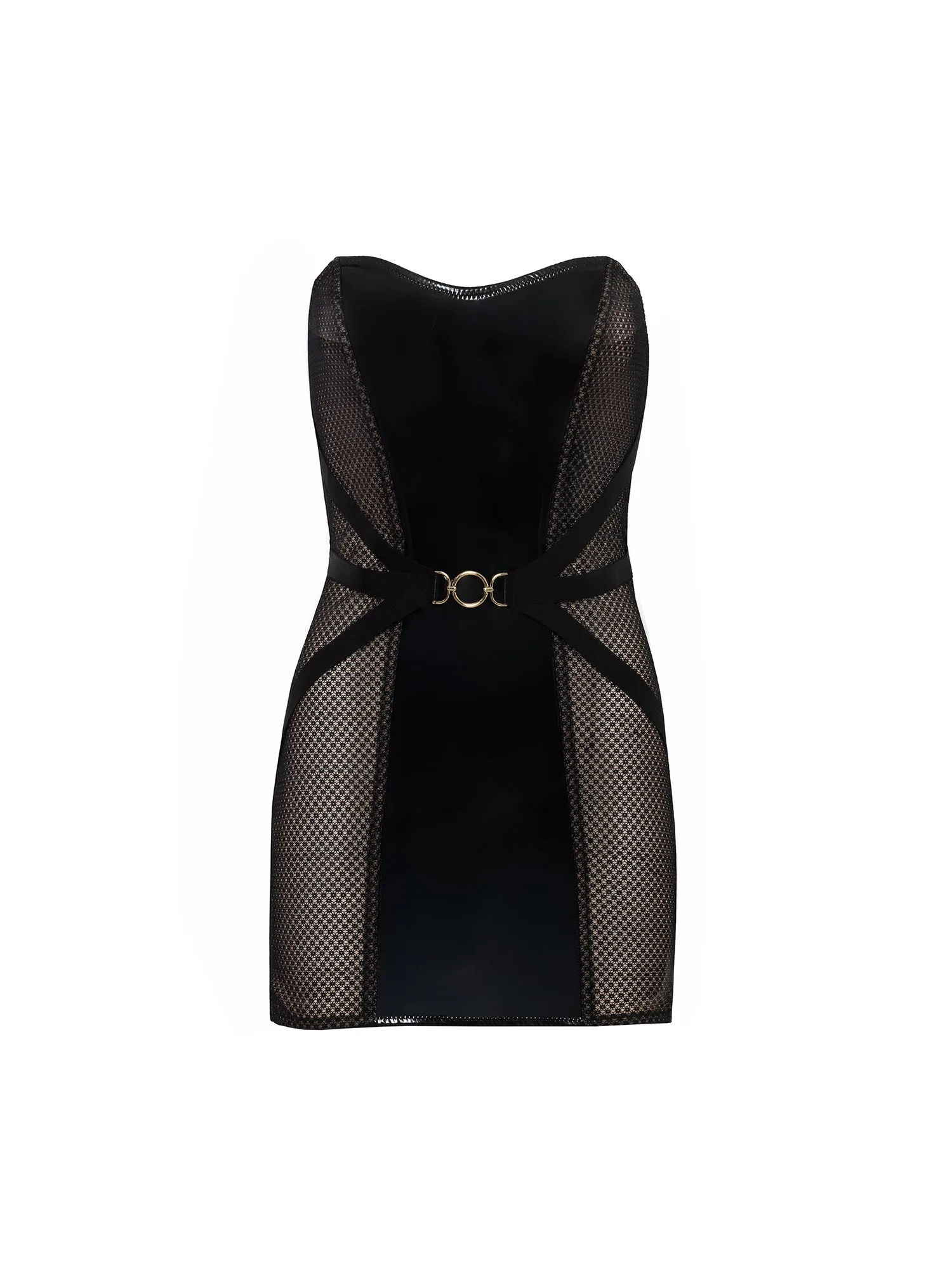 Fetish Onyx Tube Dress