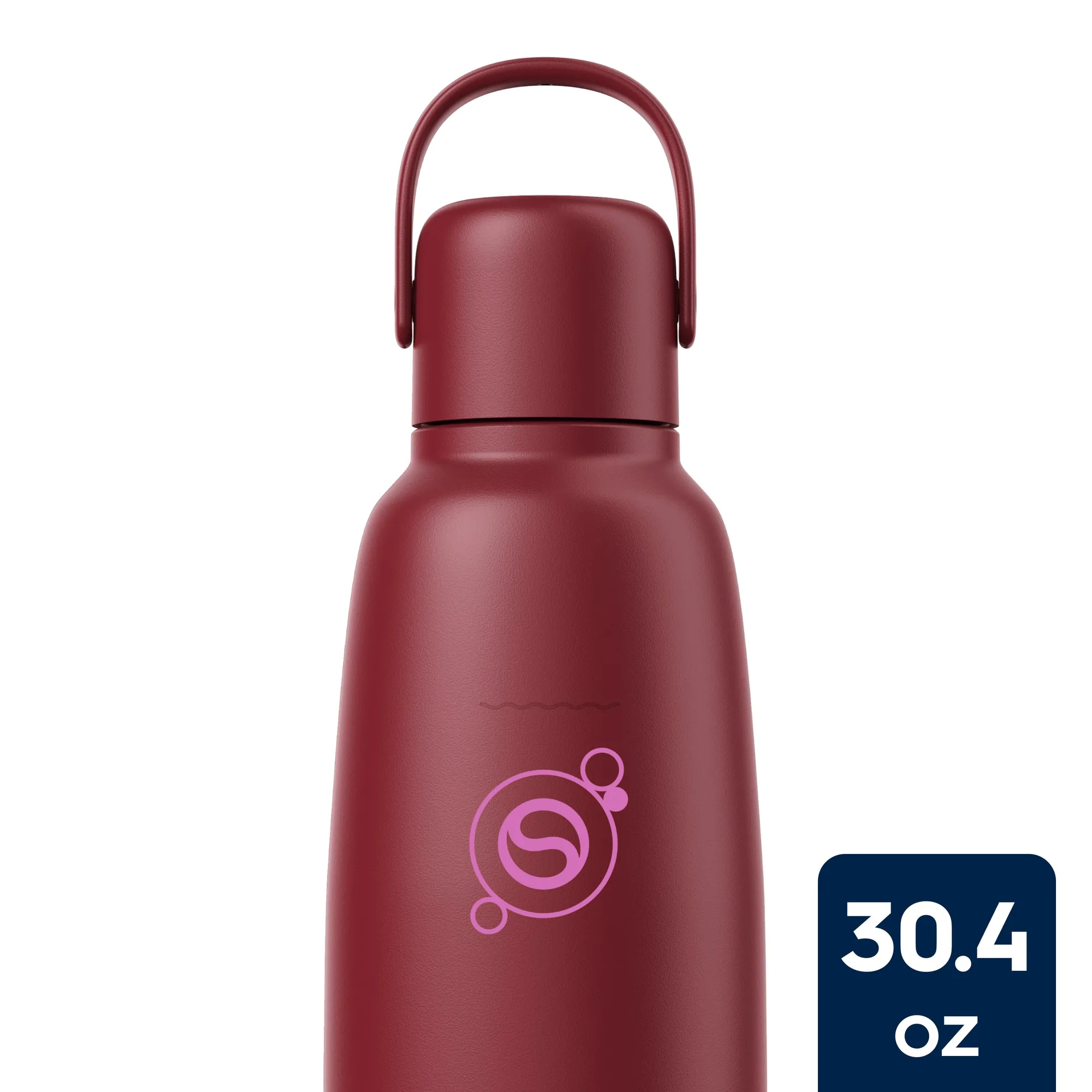 زجاجة SodaStream Fizz & Go المقاومة للصدأ: رمان مقابل بابايا مقابل توت أزرق