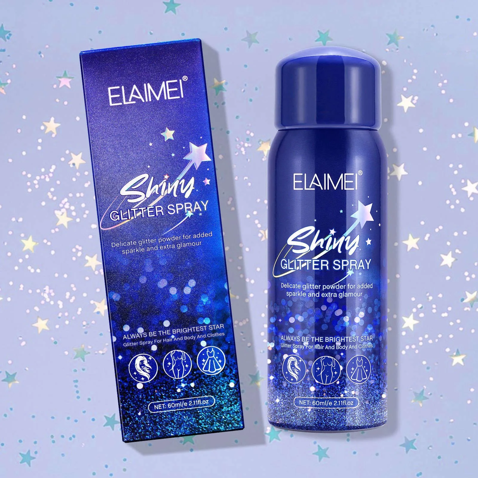 Shiny Glitter Spray: How to Use for Festive Decor