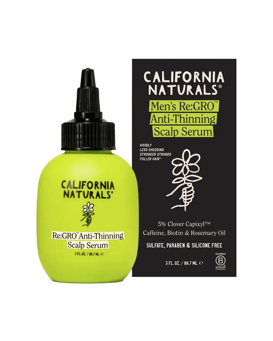 Mens Re:Gro Anti-Thinning Scalp Serum vs. Re:GRO Serum