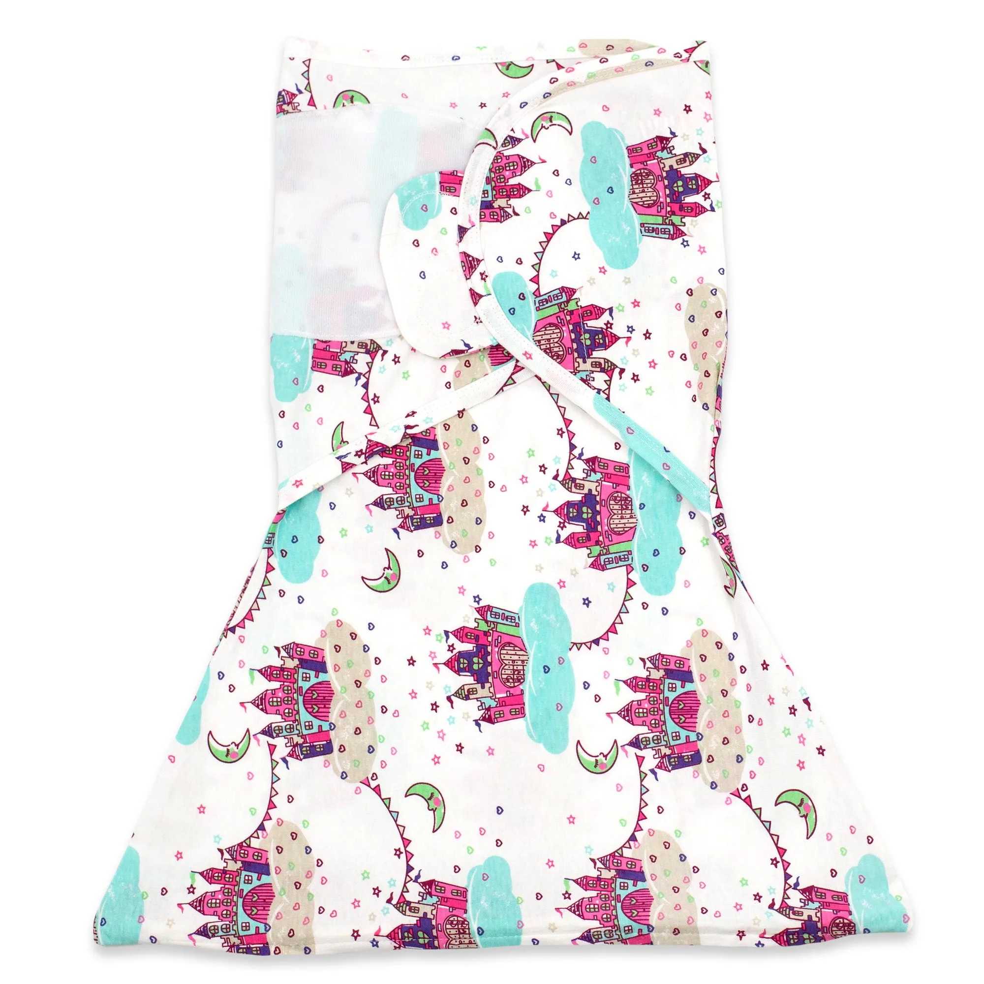 Sleeping Baby Dream Castle Zippy Swaddle