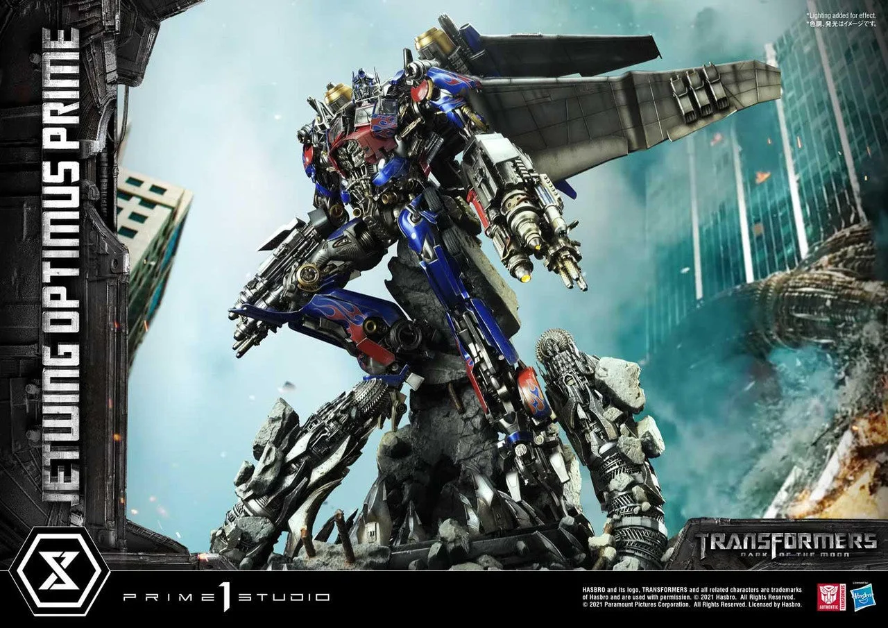 [倉庫在庫あり] Prime 1 Studio - スタチュー - ミュージアムマスターライン トランスフォーマー: ダーク・オブ・ザ・ムーン (映画) ジェットウィング オプティマスプライム MMTFM-33 MMTFM-33CN MMTFM-33S (ライセンス商品)
