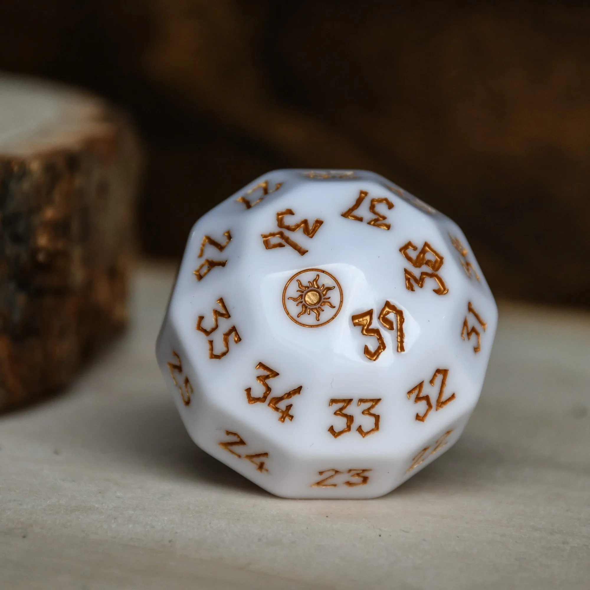 Plains Mana Spindown Acrylic D40