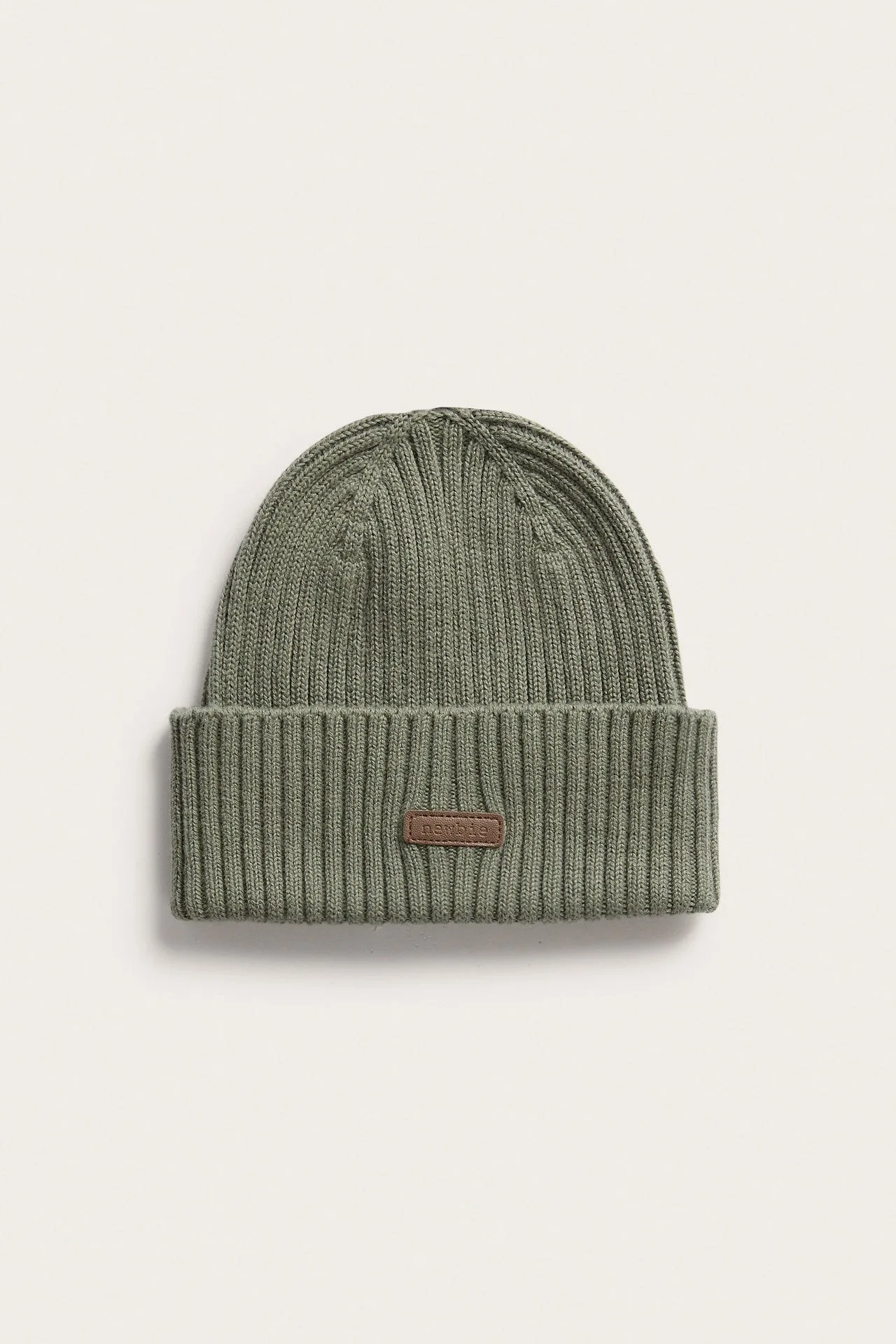 Baby & Kids green rib-knit hat