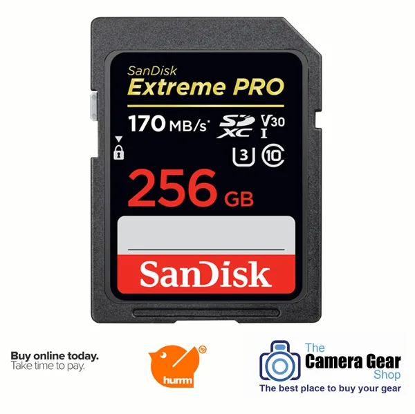 SanDisk Extreme Pro 256GB SDXC UHS-I