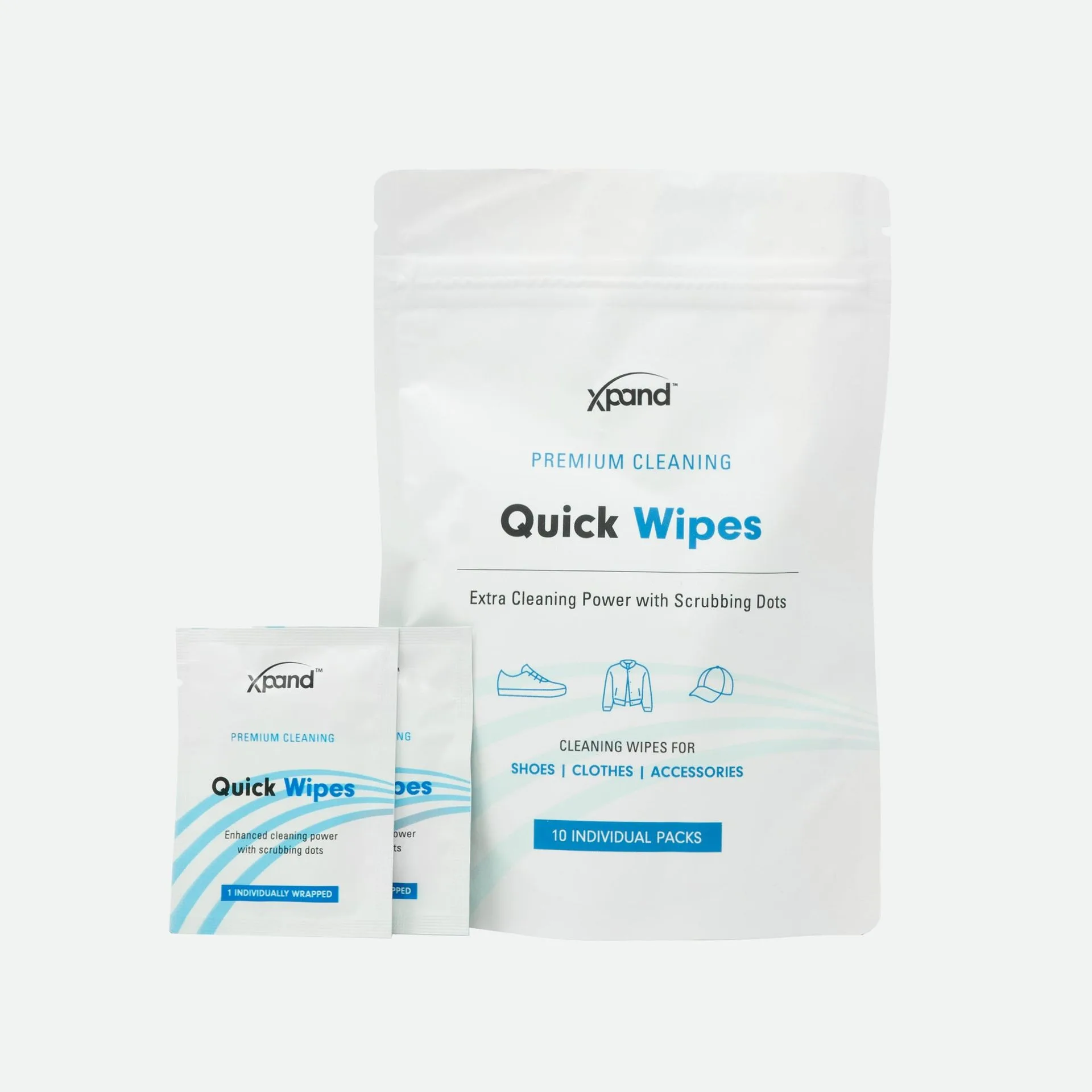 Instant Shoe Cleaning Wipes - 10 Pack