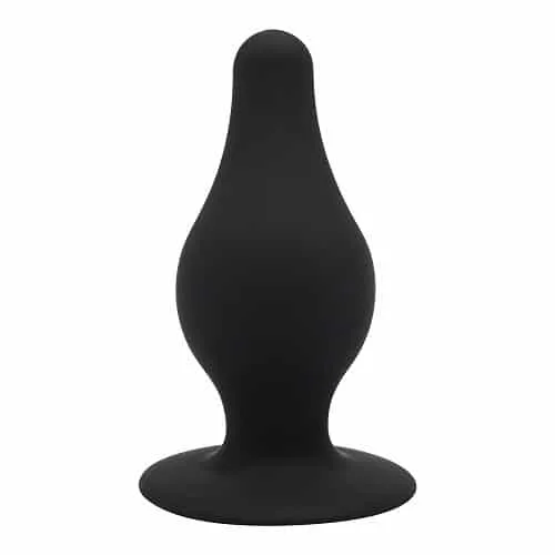 Plug anale grande in silicone a doppia densità SilexD conica