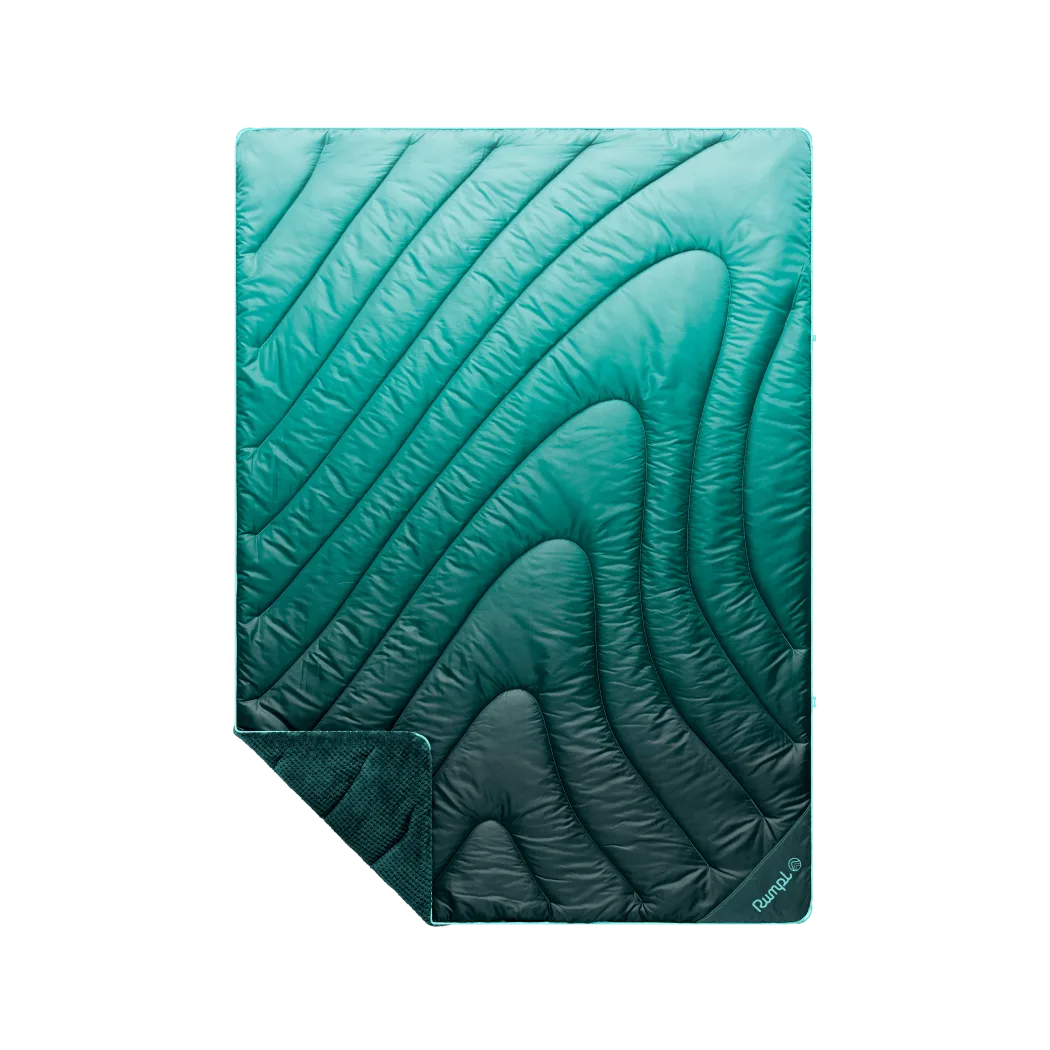 Fleece Puffy přikrývka - Jade Fade