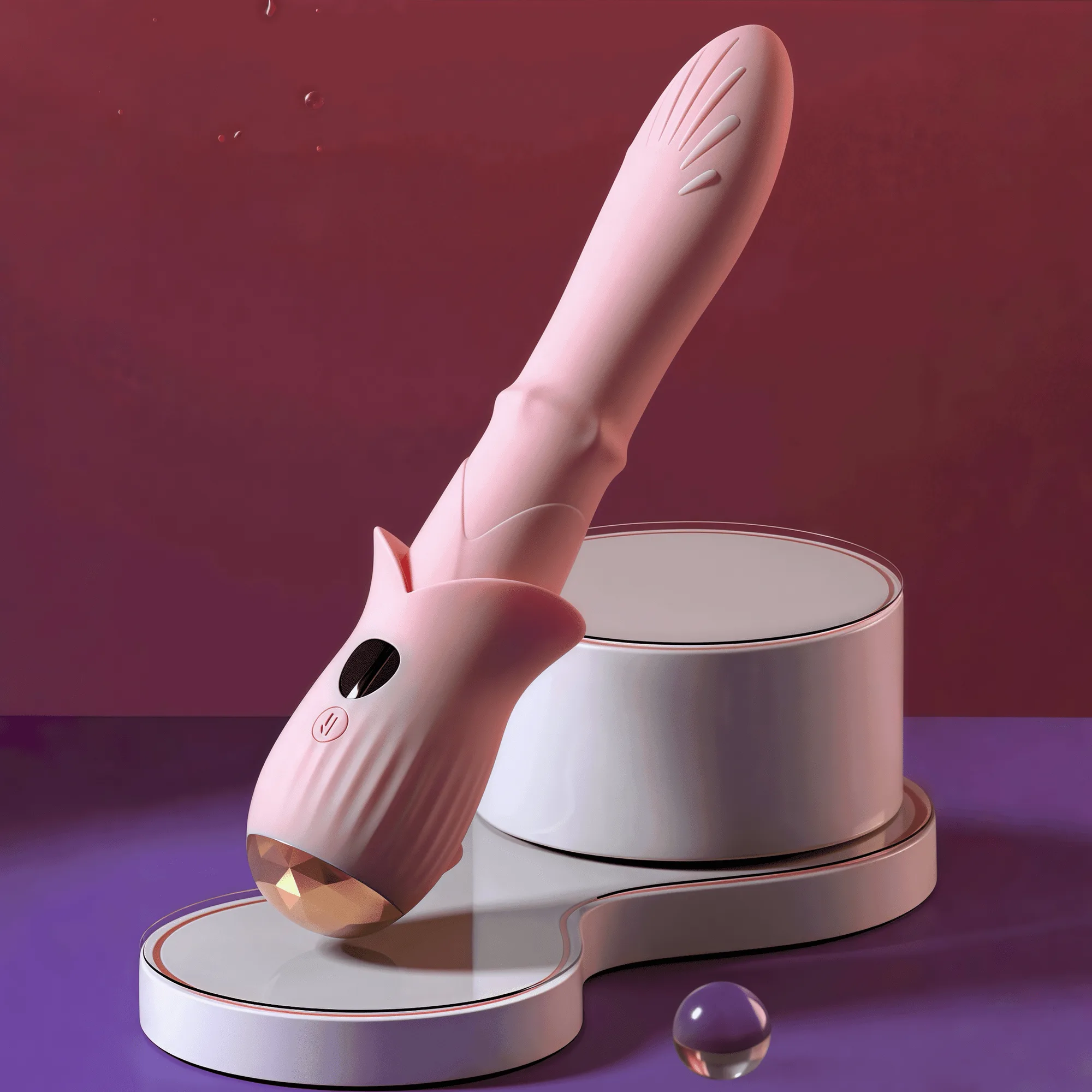 GIGI-Wheel Driven Vibrator