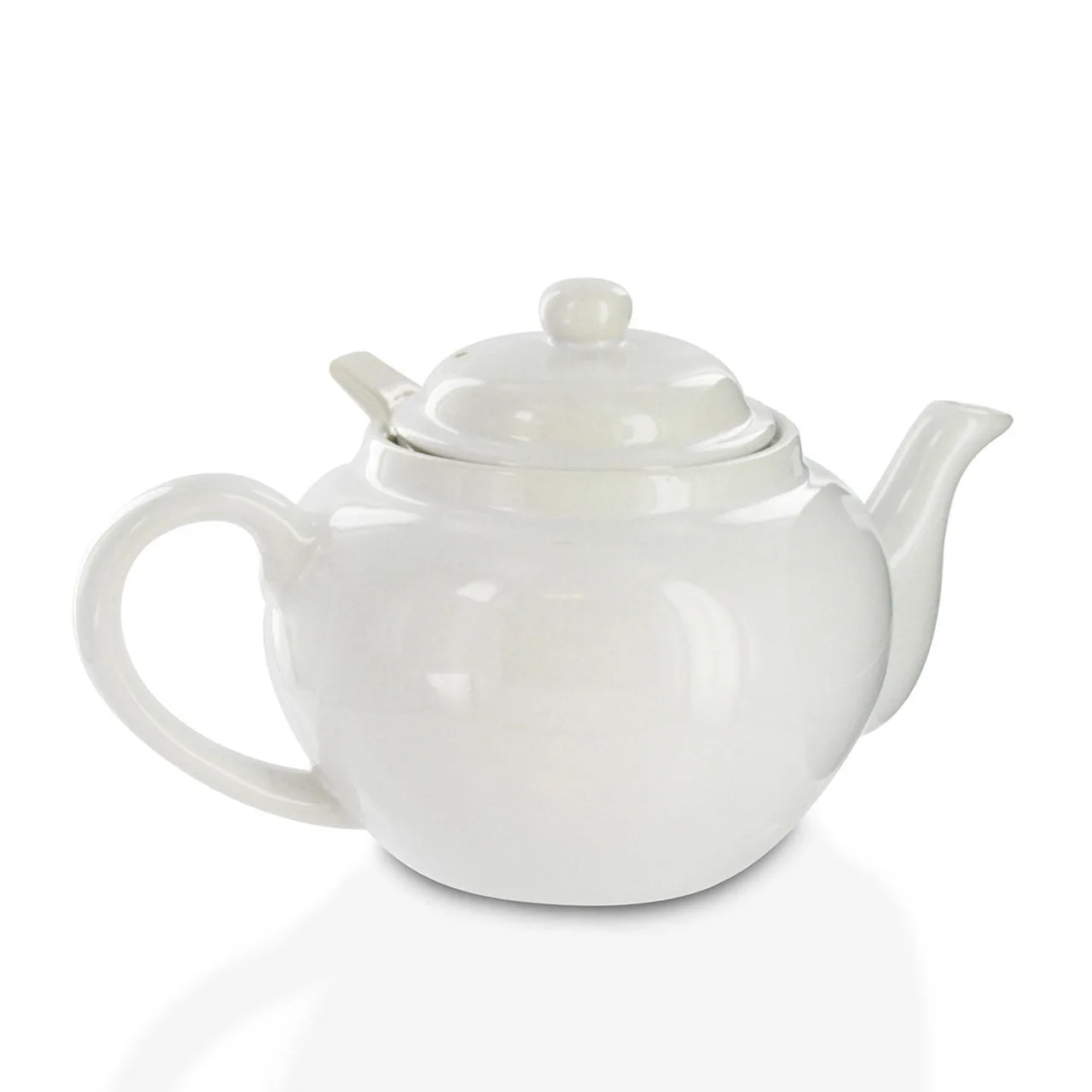 Amsterdam 2 Cup Infuser Teapot - White