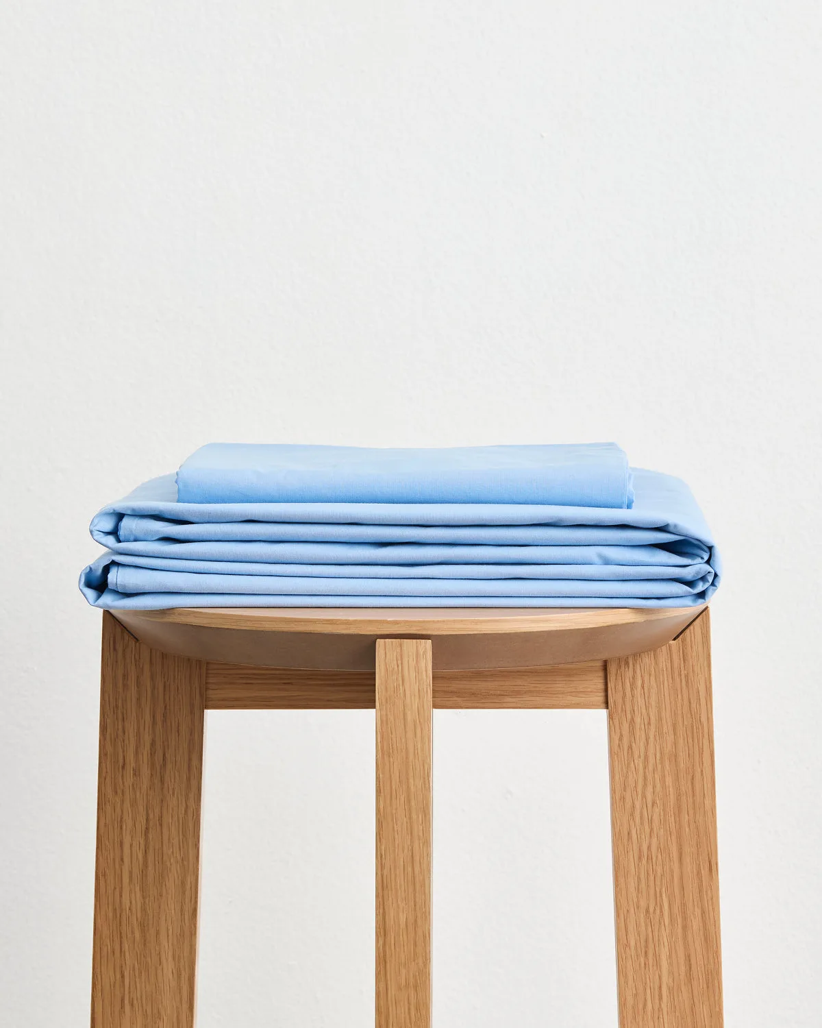 Sky 100% Organic Cotton Percale Sheet Set