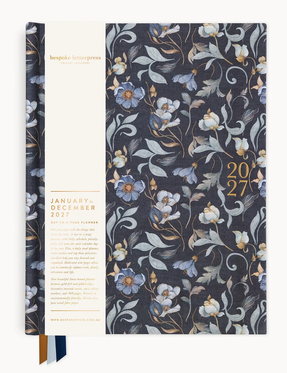 2027 Day to Page Large Planner - Somerset Estate