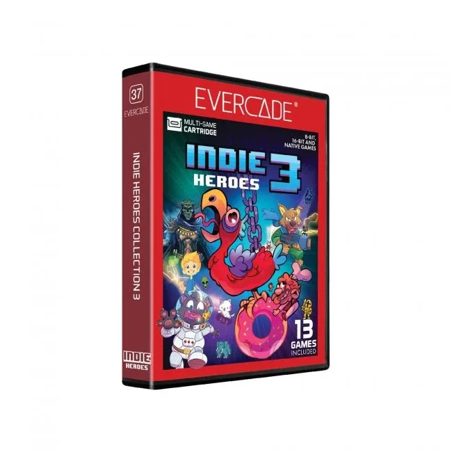 Indie Heroes Collection 3 - Evercade Game Cartridge