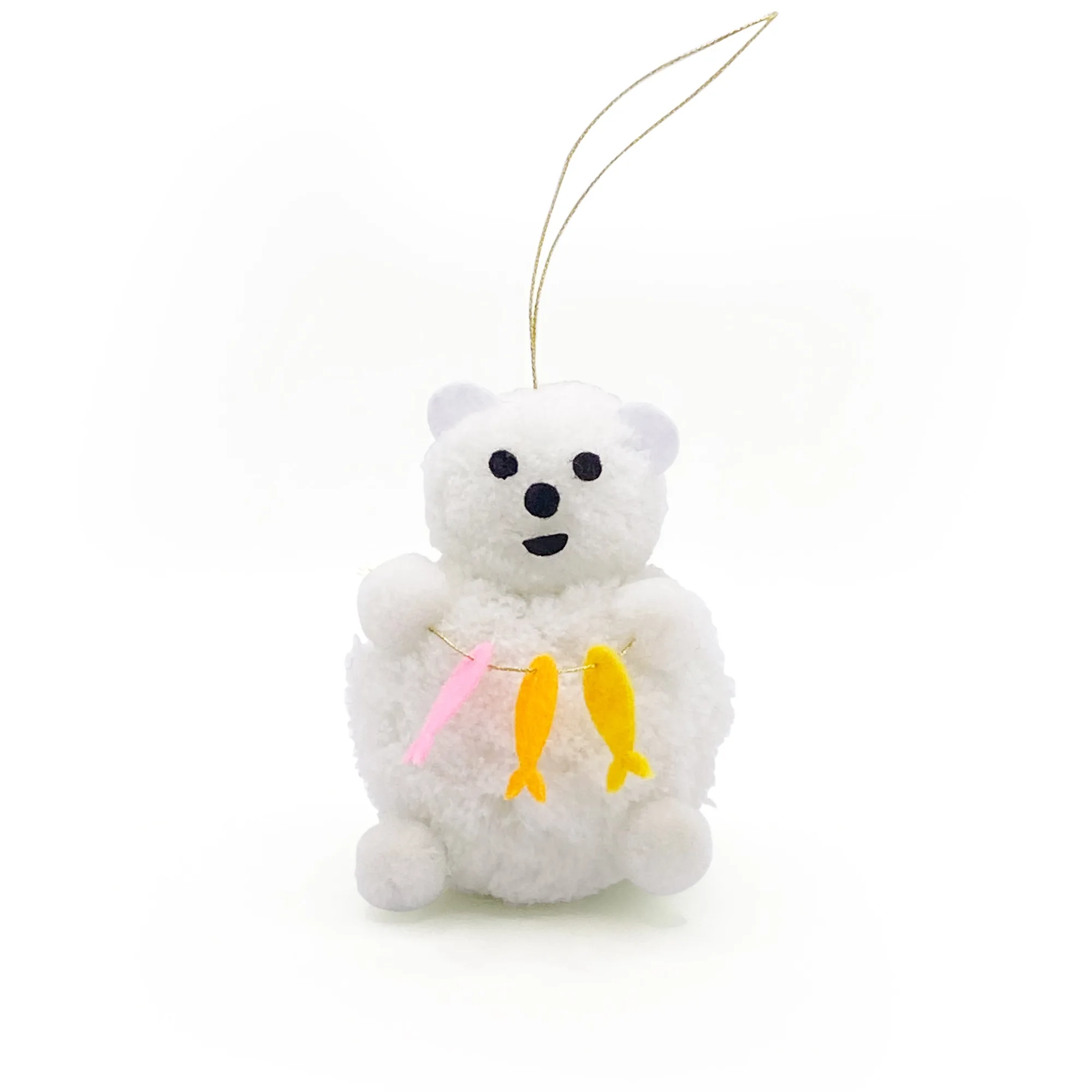 북극곰 폼폼 오너먼트
