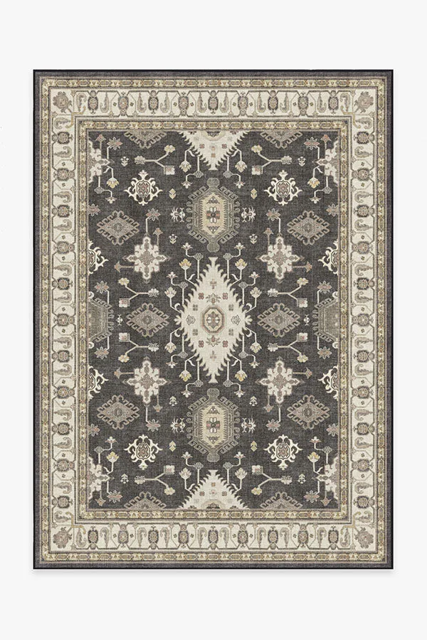 Ranier Dark Wood Outdoor Rug
