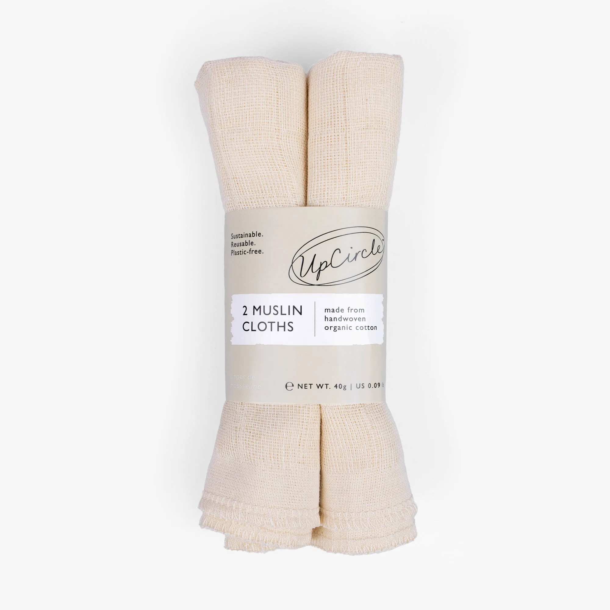 Organic Muslin Face Cloths