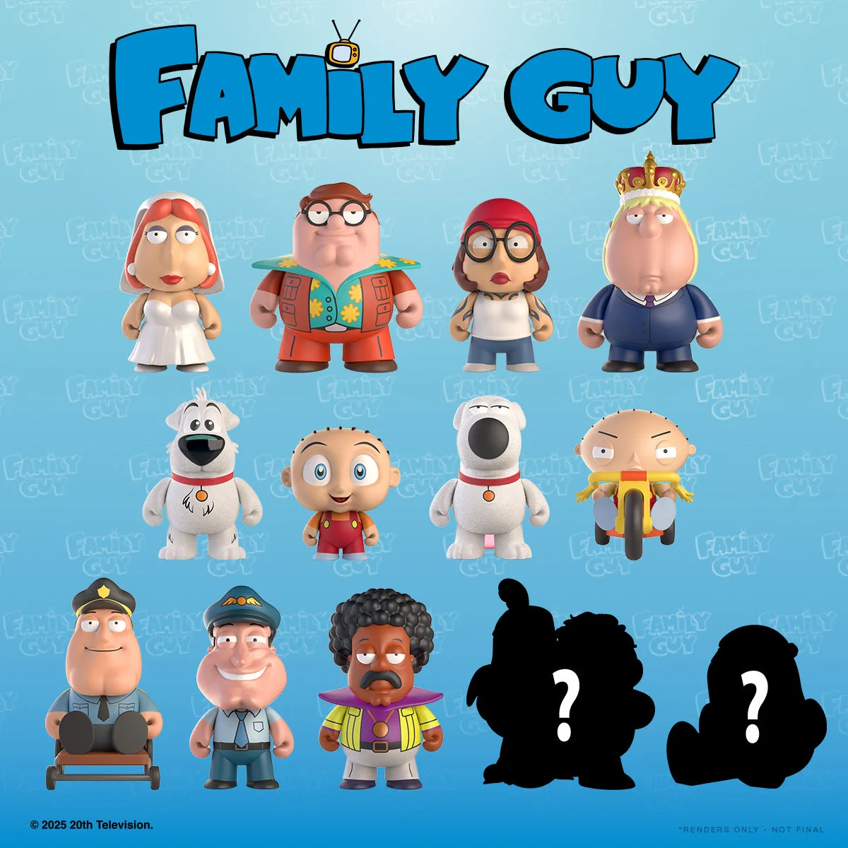 Family Guy: Freakin' Sweet 3" Vinyl Mini Figure Blind Box Series