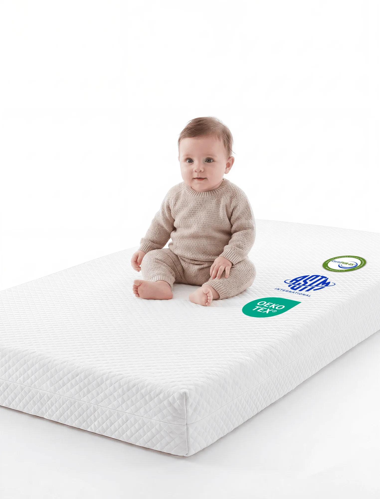 Cloud Essential | Breathable Dual-Sided Baby Crib Mattress