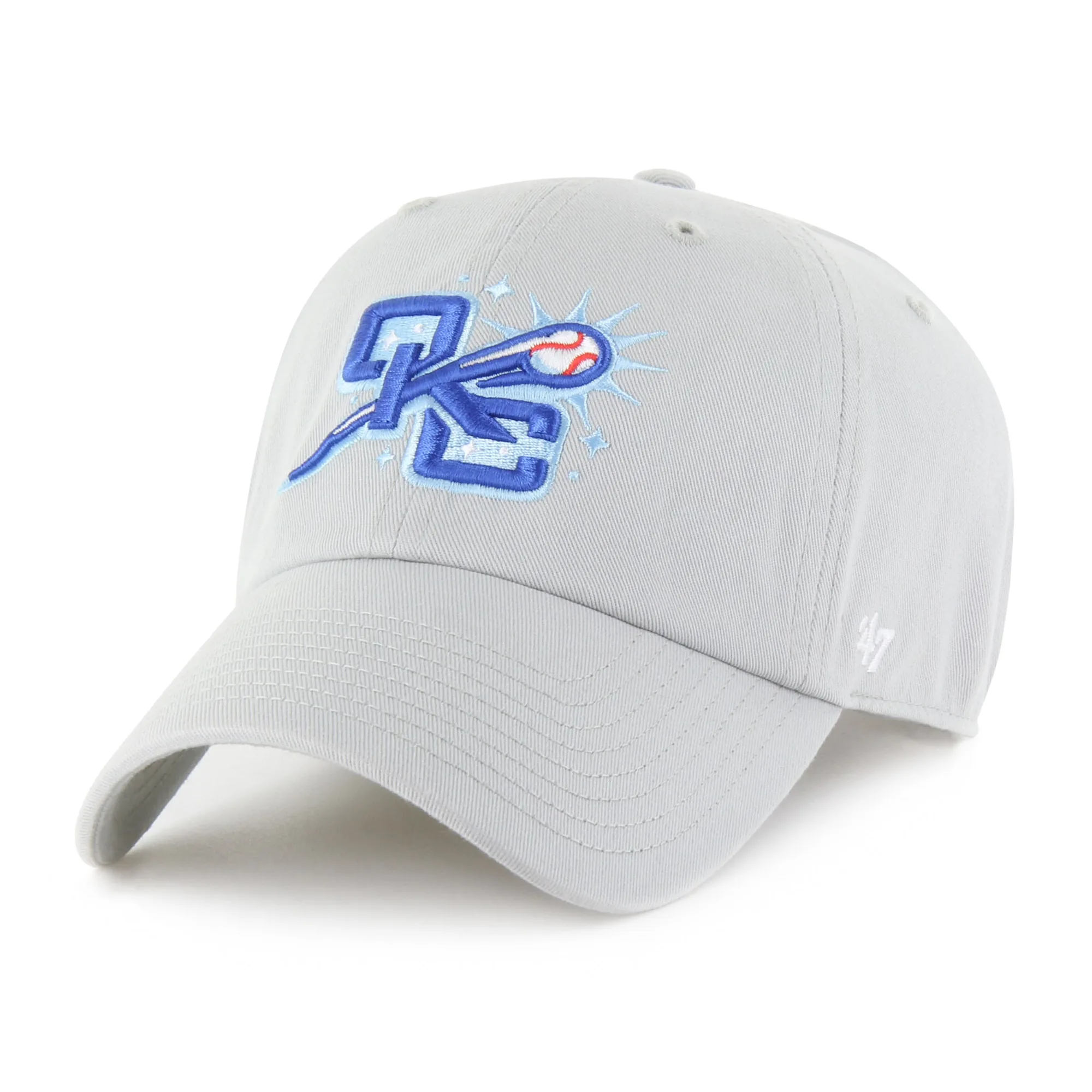 OKC Comets Home Gray Adjustable Cap