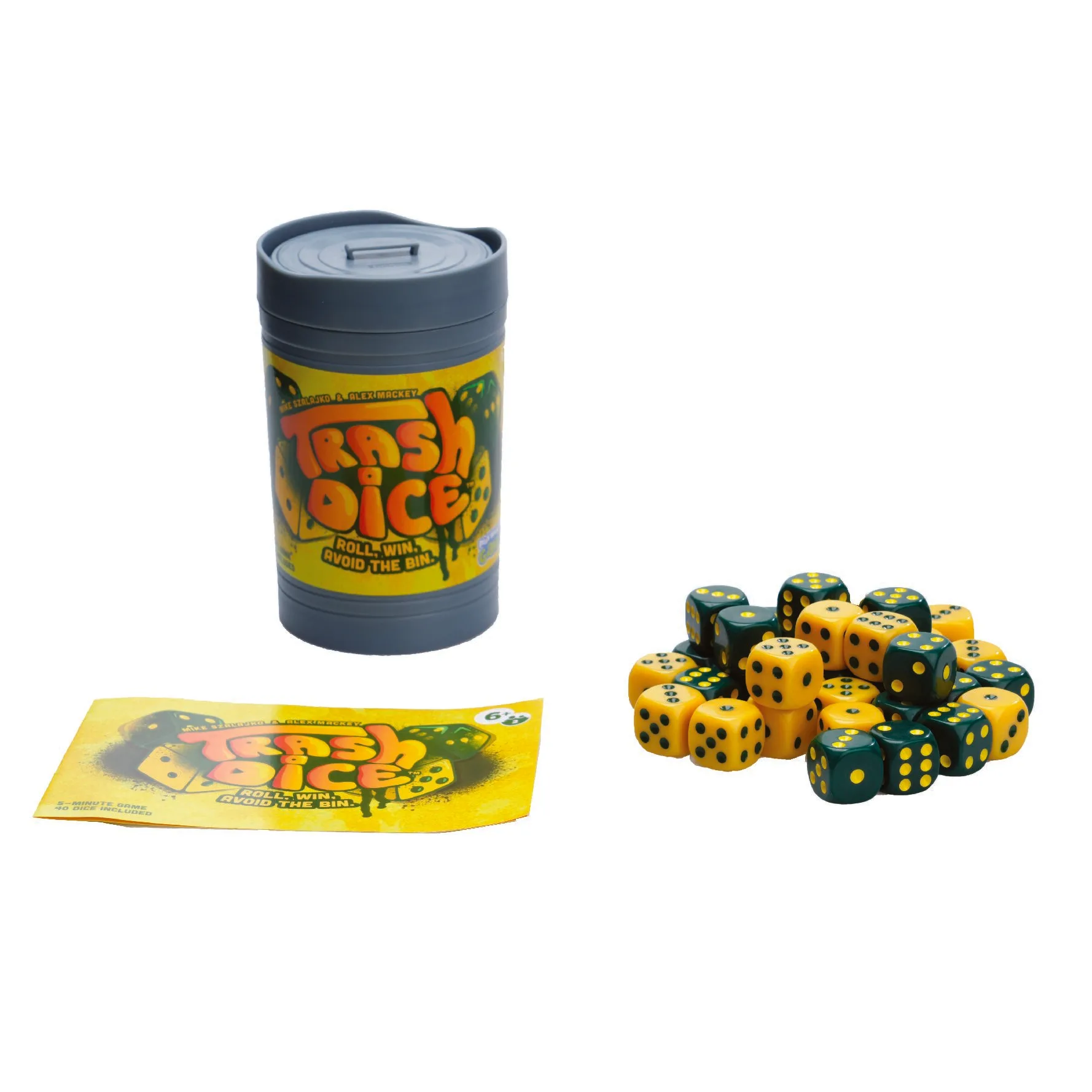 TRASH DICE Rules and Fun Family Variations