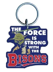Buffalo Bisons Acrylic Keychain Star Wars Yoda Force