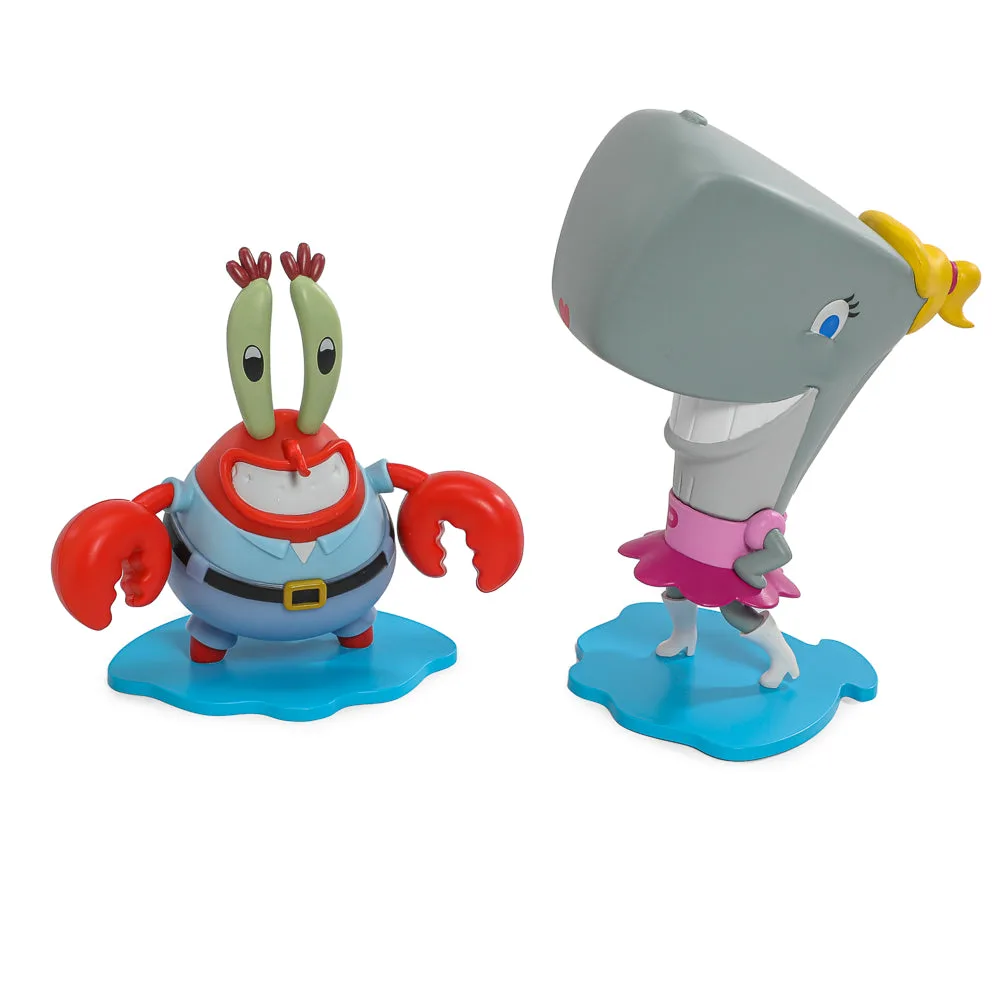 Figuras mini de Bob Esponja en paquetes de 2: cómo exhibirlas