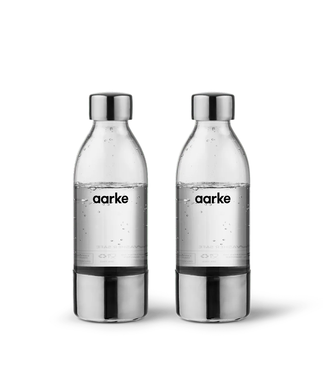 Small PET Water Bottle 2-pack
