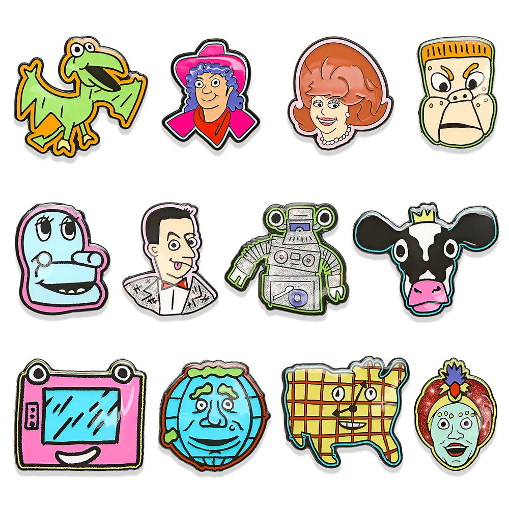 Serie de pines de esmalte de Pee-wee's Playhouse