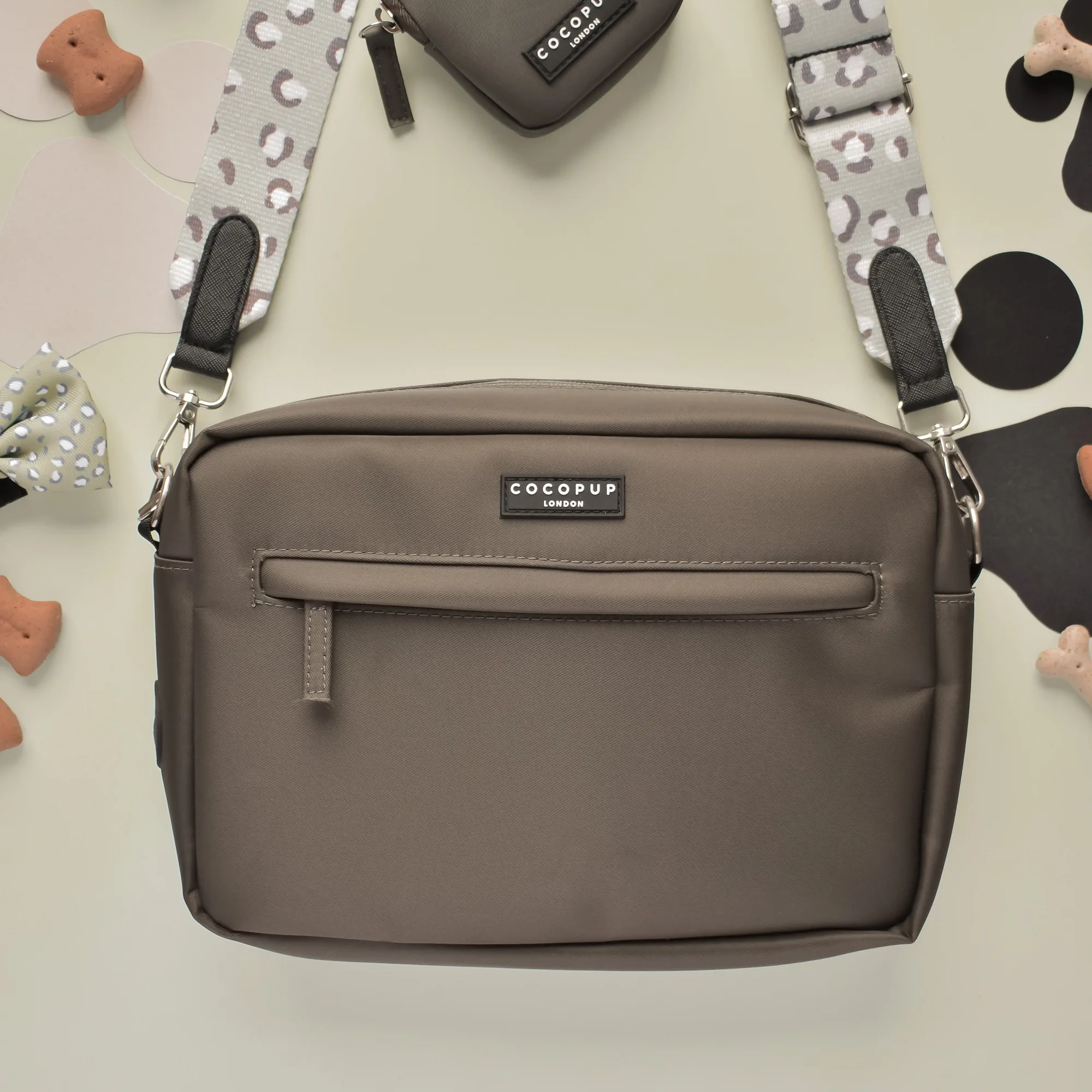 Large Dog Walking Bag - Mocha