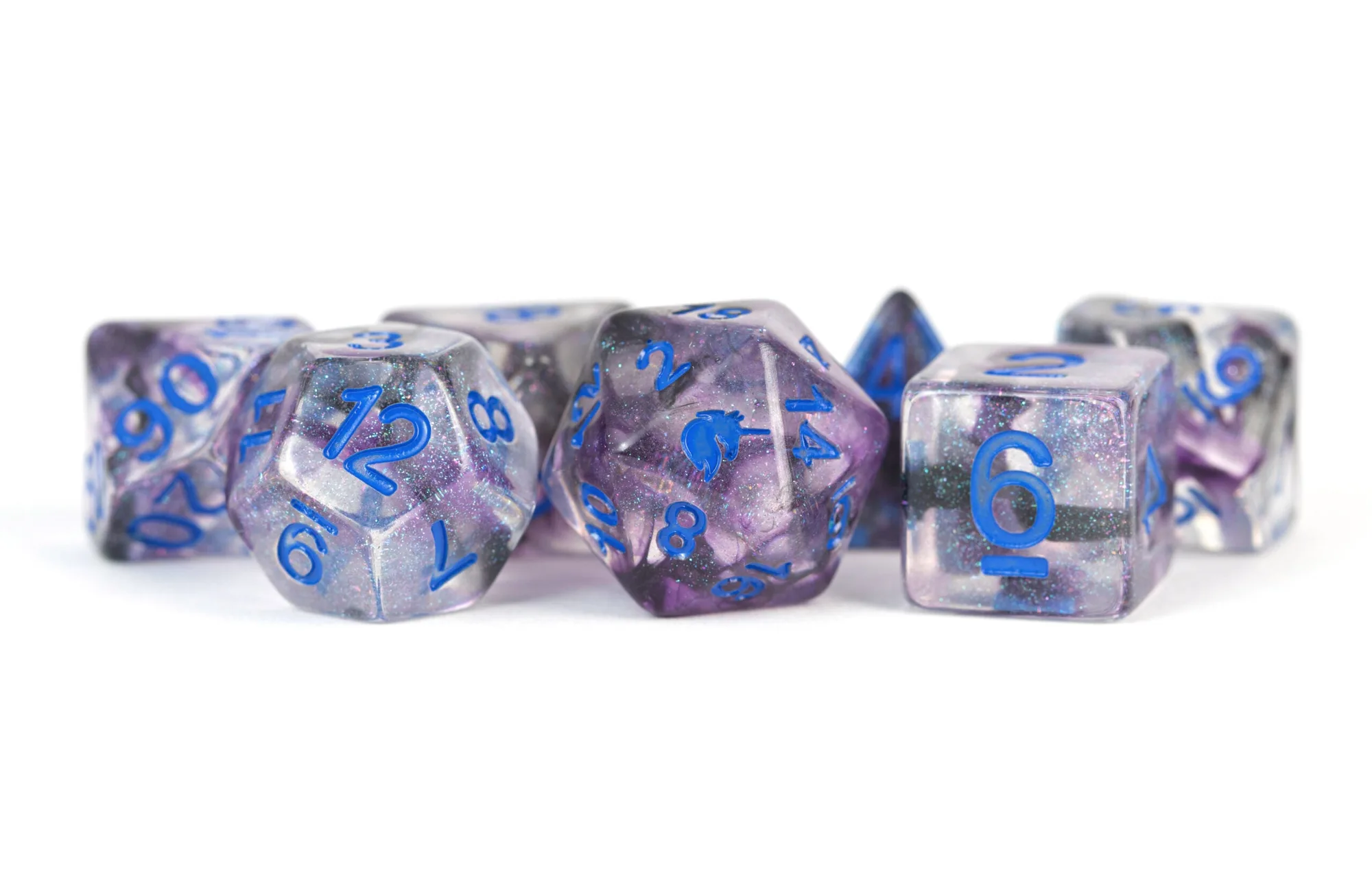 Stellar Storm 16mm Poly Dice Set