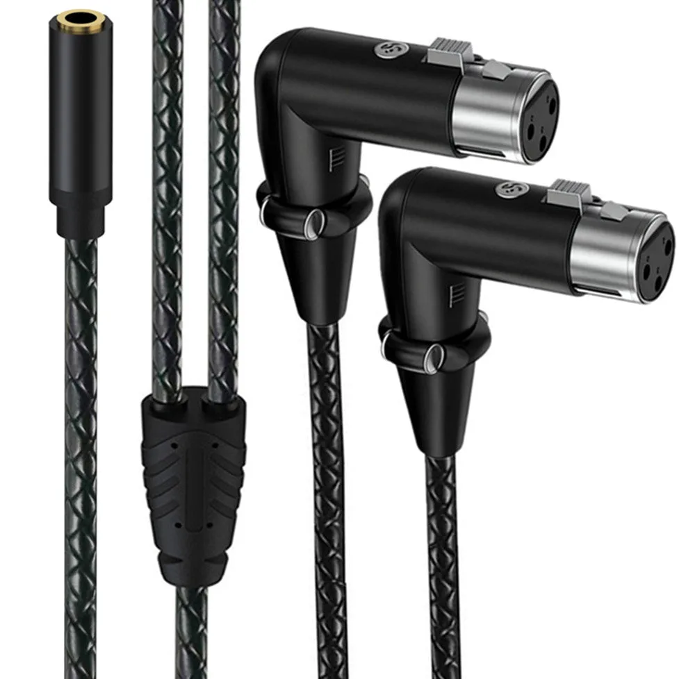 Quand utiliser un câble séparateur XLR coudé