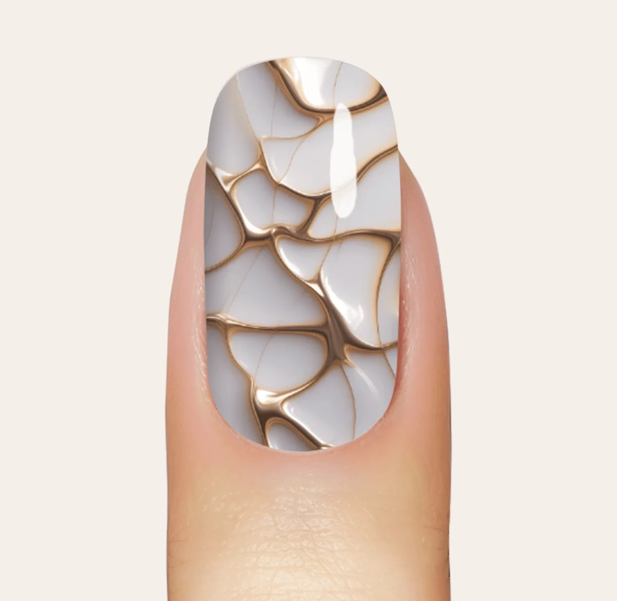 UV Gel: Angel Marble