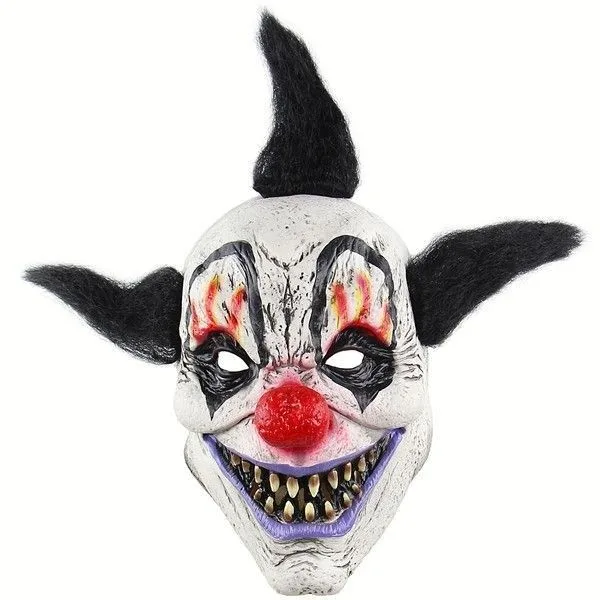 Halloween Crazy Jester Clown Mask