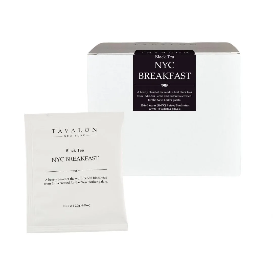 Préparer les sachets NYC Breakfast pour un matin corsé