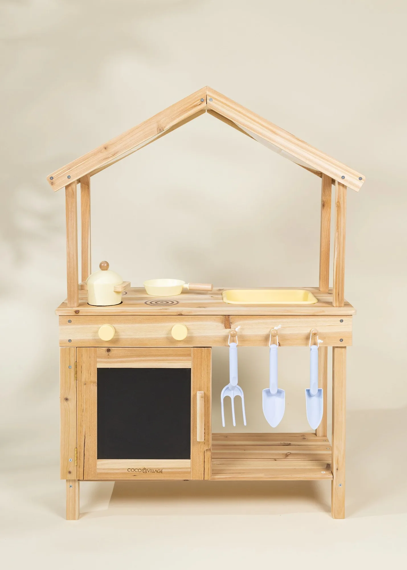 Cuisine de jeu en bois pour l'extérieur