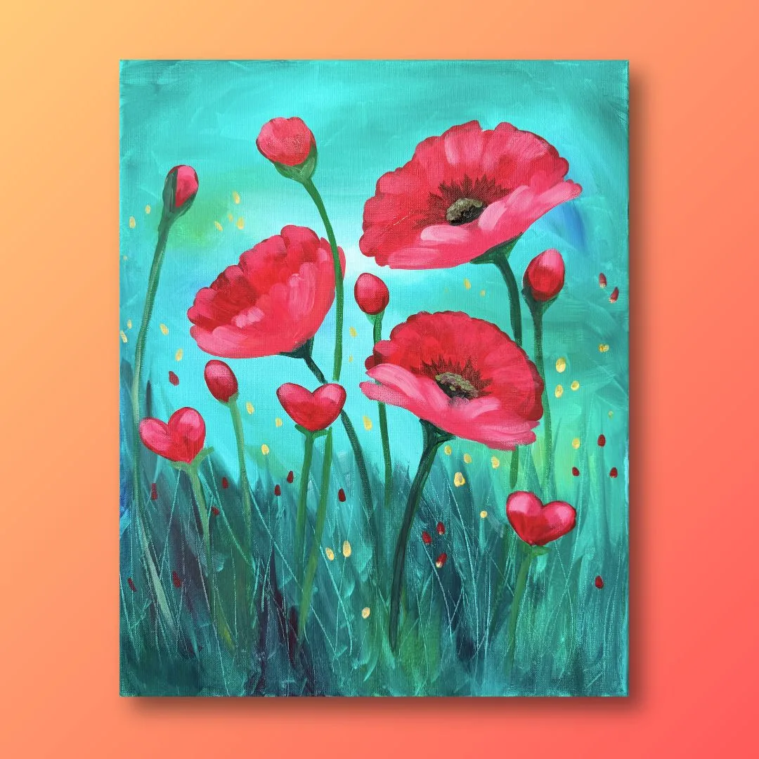 Corazones en Flor