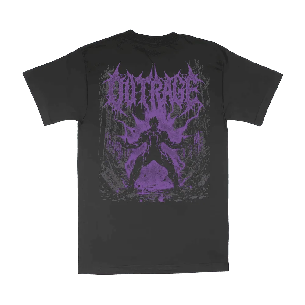 Nutrex Outrage Anime Beefy Retro Shirt