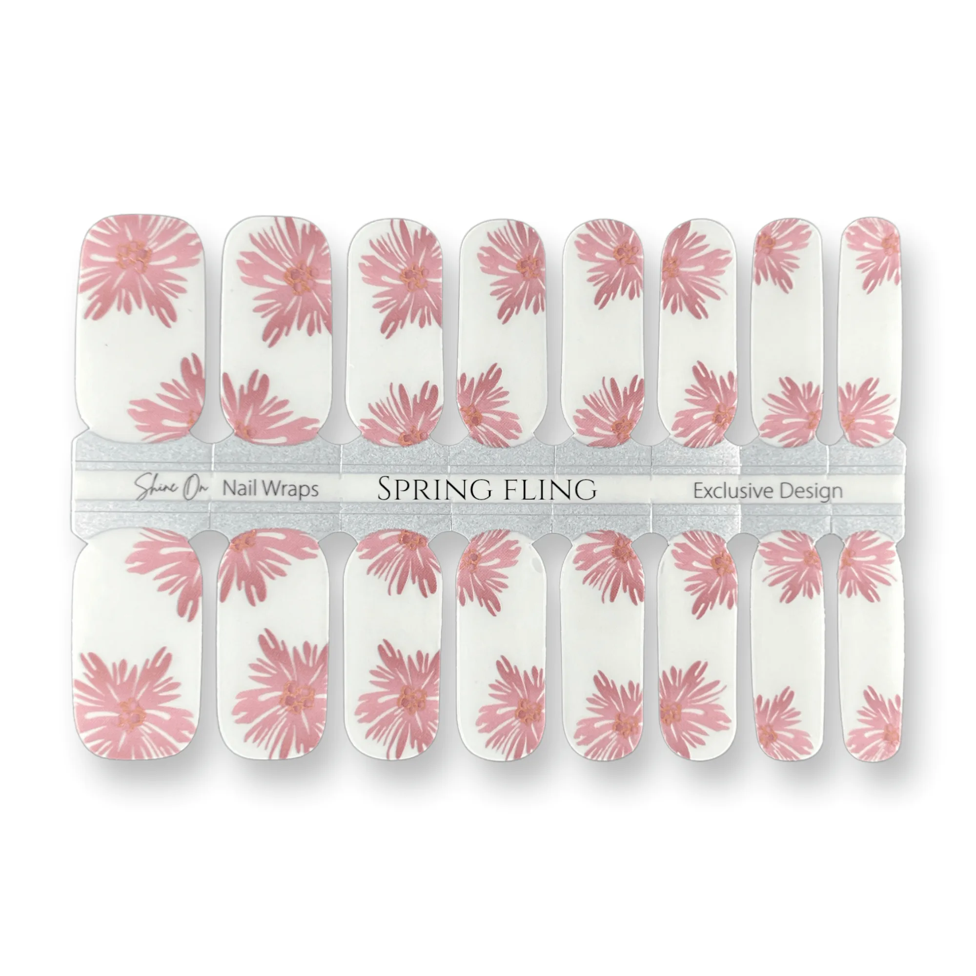 SPRING FLING Nail Wraps: Floral Style and Wear Guide