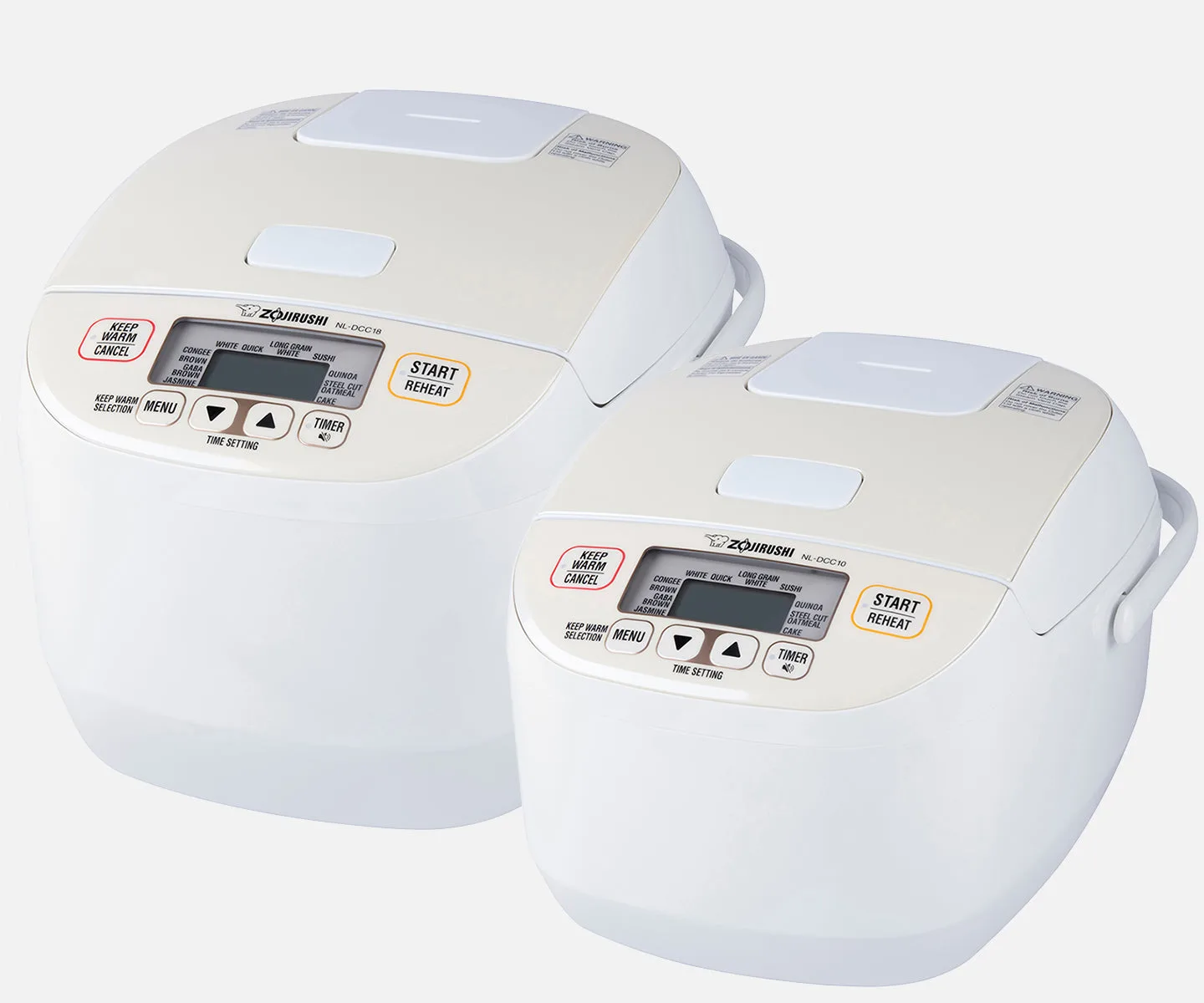 Micom vs Induction Rice Cooker: NL-DCC vs NP-GBC