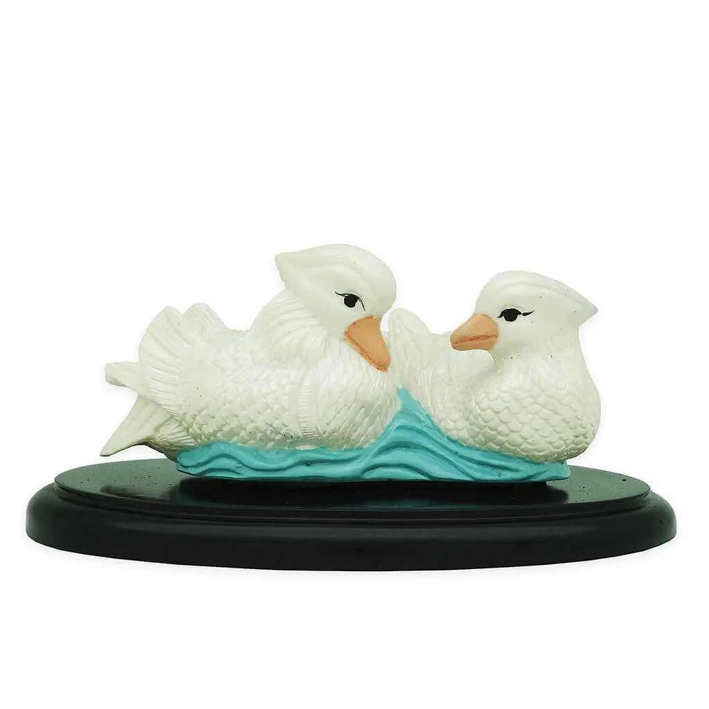 White Mandarin Ducks of Purity: Feng Shui for Romance