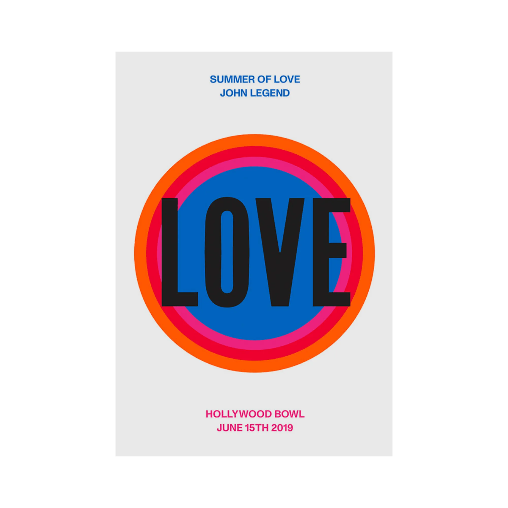 Hollywood Bowl Poster