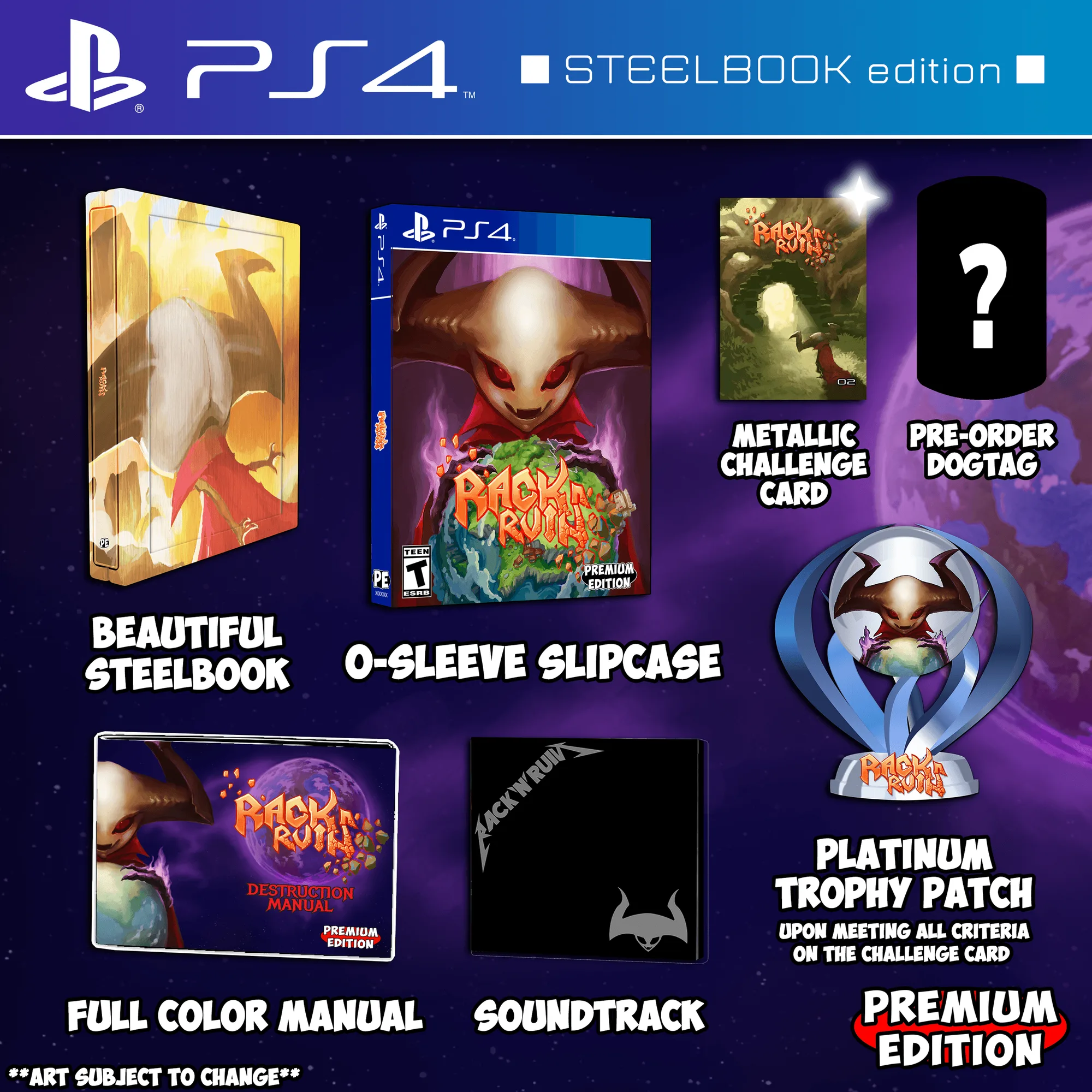 Rack N Ruin PS4 Steelbook Edition vs Standaard: welke kopen?