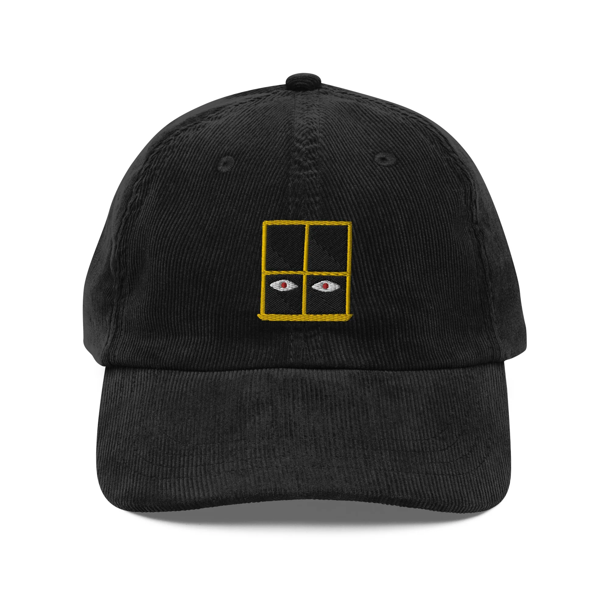 I SEE YOU yellow - corduroy hat