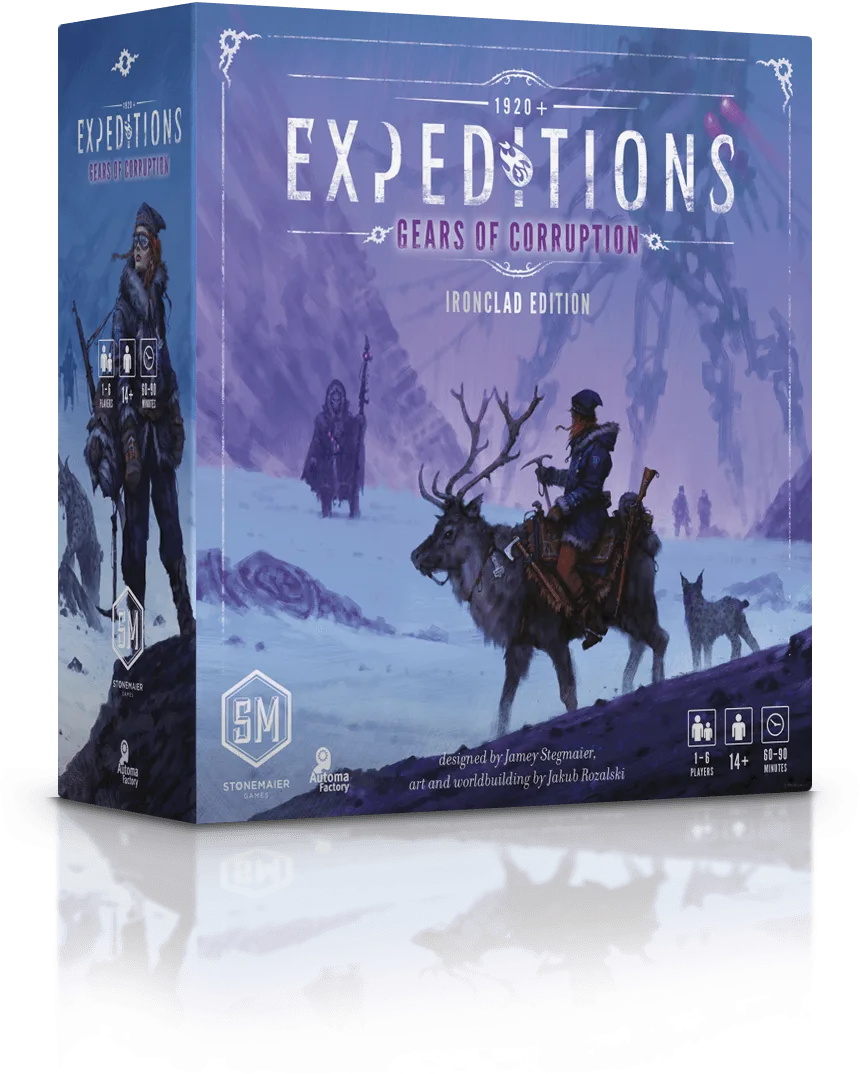 Opas laajennukseen Expeditions: Gears of Corruption Ironclad Edition